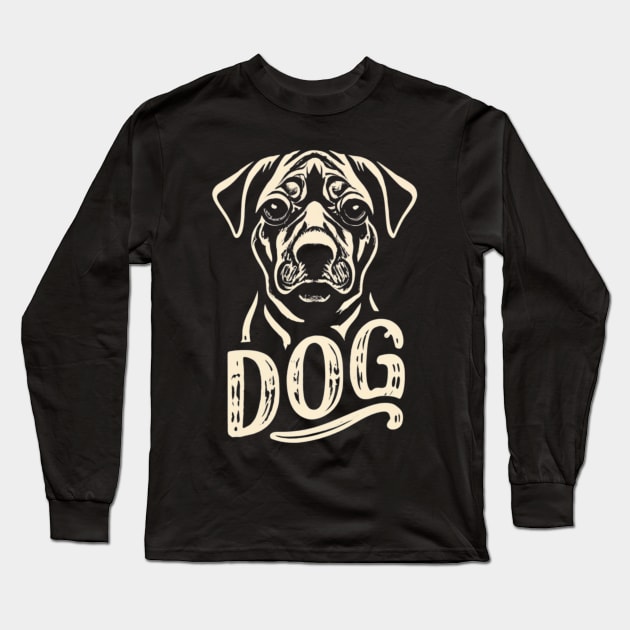 I love dog, puppy mom. Long Sleeve T-Shirt by Abelfashion